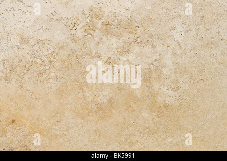 Travertin Steinboden Fliesen abstrakten Hintergrund Closeup Stockfoto
