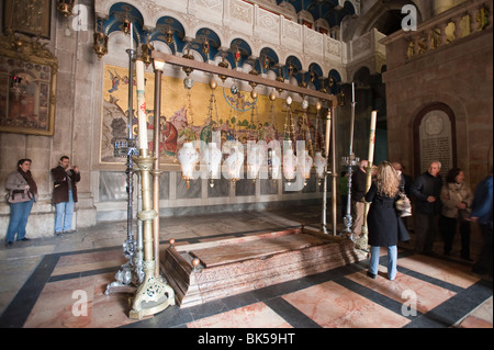 Kirche des Heiligen Grabes in Jerusalem, Israel, Nahost Stockfoto