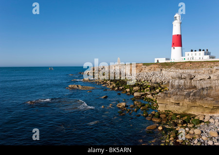 Portland Bill Lighthouse, Isle of Portland, Dorset, England, Vereinigtes Königreich, Europa Stockfoto