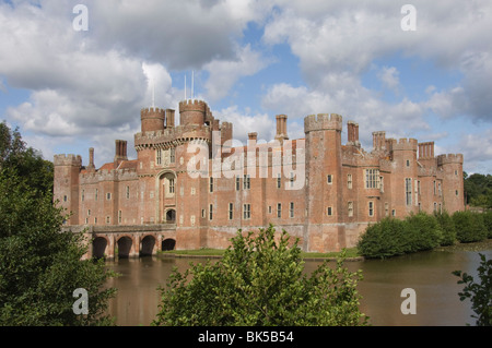 Herstmonceux Castle, East Sussex, England, Vereinigtes Königreich, Europa Stockfoto