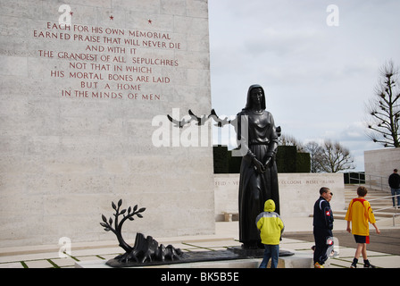US-Soldatenfriedhof und Gedenkstätte Margraten in der Nähe von Maastricht, Niederlande Stockfoto