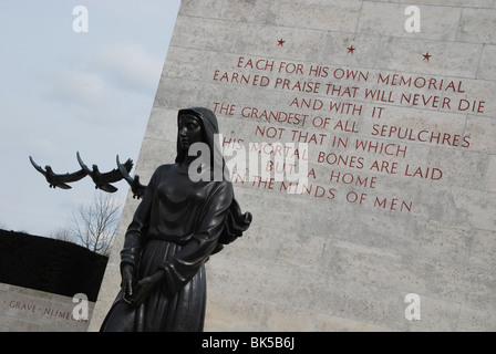 US-Soldatenfriedhof und Gedenkstätte Margraten in der Nähe von Maastricht, Niederlande Stockfoto