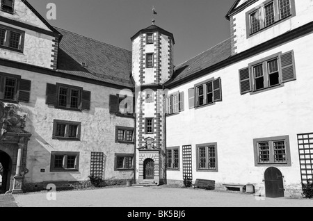 Schloss Wilhelmsburg in der historischen Stadt Schmalkalden Thüringen Stockfoto