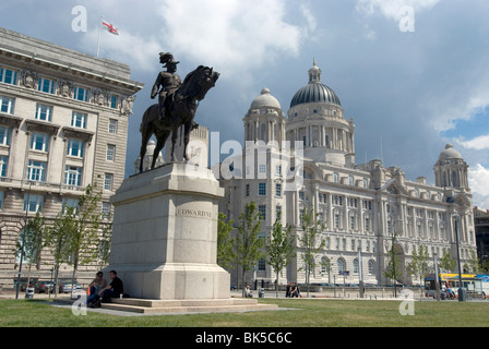 Der Port of Liverpool Building, Liverpool, Merseyside, England, Vereinigtes Königreich Stockfoto