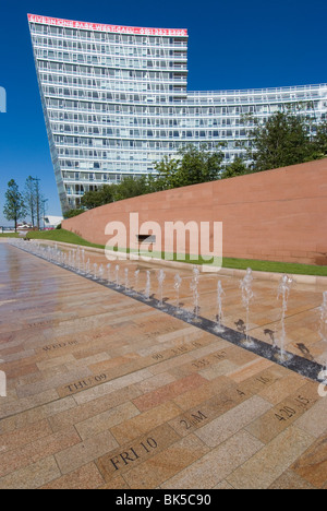 Chavasso Park, Entwicklung in der Nähe von Liverpool One Shopping Centre, Liverpool, Merseyside, England, Vereinigtes Königreich, Europa Stockfoto