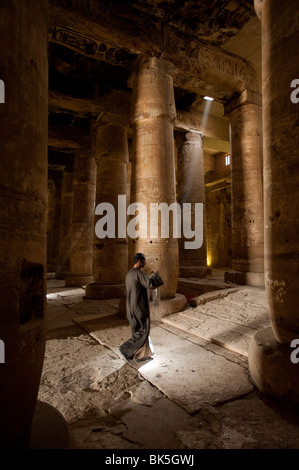 Innere des Tempel von Sethos i., Abydos, Ägypten, Nordafrika, Afrika Stockfoto