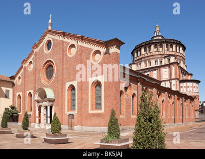 Santa Maria Delle Grazie (Mailand, Italien). Stockfoto