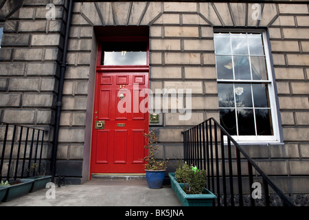 Das Haus der Stevenson von 1857-1880, Edinburgh, Schottland. Stockfoto