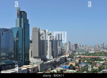 Ansicht von Makati, Manila, Philippinen, Südostasien, Asien Stockfoto