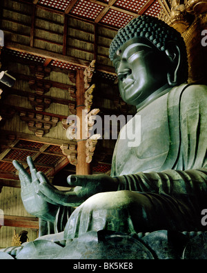 Todaiji (Great Eastern Tempel), dem weltweit größten Holzgebäude, Nara, UNESCO World Heritage Site, Japan Stockfoto