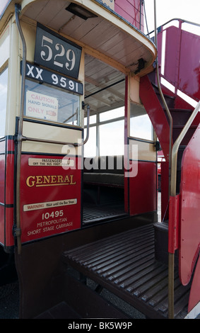 London-General Open Top Bus D142-1 Stockfoto