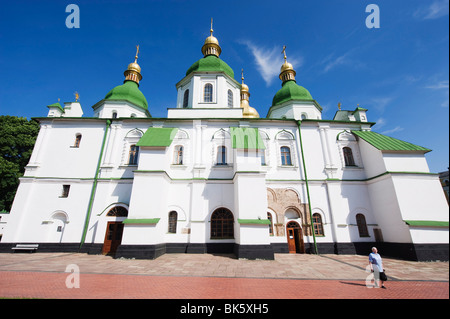 St. Sophien-Kathedrale, erbaut zwischen 1017 und 1031 mit barocken Kuppeln, UNESCO-Weltkulturerbe, Kiew, Ukraine, Europa Stockfoto