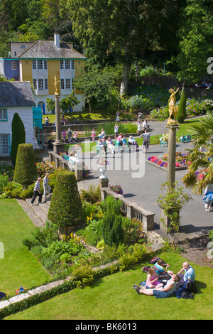 Portmeirion, Gwynedd, Nord-Wales Stockfoto