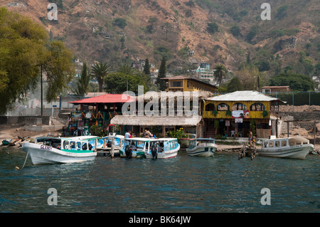 Santa Catarina Palopo, Lake Atitlan, Guatemala, Mittelamerika Stockfoto