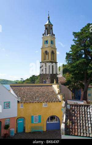 Portmeirion, Gwynedd, Nord-Wales Stockfoto