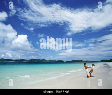 Whitehaven, Whitsunday Islands, Queensland, Australien, Pazifik Stockfoto