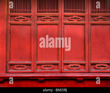 Temple of Literature, Hanoi, Vietnam, Indochina, Südostasien, Asien Stockfoto