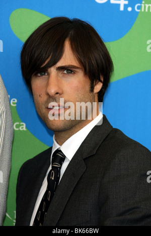 JASON SCHWARTZMAN der DARJEELING LIMITED PHOTOCALL 64TH Venedig FILM FESTIVAL LIDO Venedig Italien 3. September 2007 Stockfoto