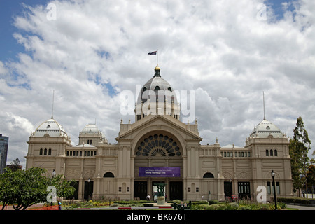 Royal Exhibition Building, UNESCO-Welterbe in Melbourne, Victoria, Australia Stockfoto