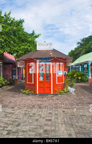 Mobilien Dorf Haus in St. Lawrence Gap, Barbados, Karibik Stockfoto