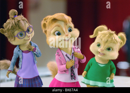 Alvin und die Chipmunks: Der Squeakquel Jahr: 2009 Regie: Betty Thomas Animation Stockfoto