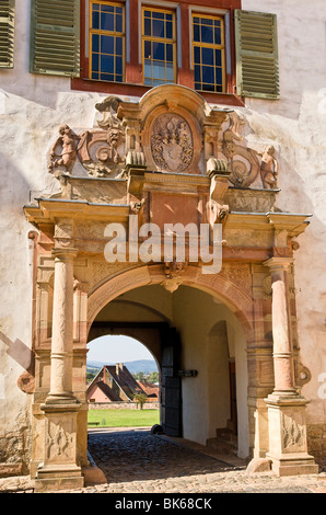 Burg Schloss Wilhelmsburg Wilhelmsburg in Schmalkalden Stockfoto