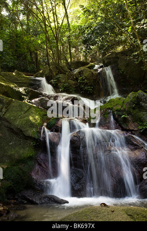 Wasserfall Tioman Island Hotel Hungle natürliche Asien Stockfoto