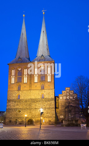 Nikolaikirche, Nikolaiviertel, Berlin, Deutschland Stockfoto