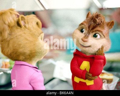 Alvin und die Chipmunks: Der Squeakquel Jahr: 2009 Regie: Betty Thomas Animation Stockfoto