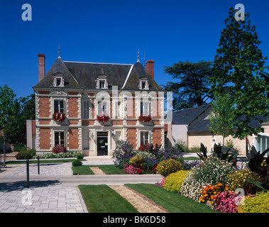 "Hotel De Ville", Dange St Romain, Vienne, Frankreich Stockfoto