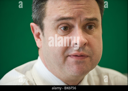 Huw Lewis AM walisischen Ratsmitglied für Merthyr Tydfil und Rhymney und Stellvertreter des Ministers für Kinder in der Waliser Versammlung Regierung Stockfoto
