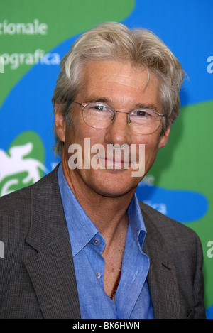 RICHARD GERE I 'm NOT THERE PHOTOCALL 64TH Venedig FILM FESTIVAL LIDO Venedig Italien 4. September 2007 Stockfoto