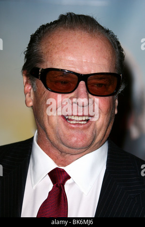 JACK NICHOLSON den Eimer Liste LOS ANGELES nutzen PREMIERE CINERAMA DOME HOLLYWOOD LOS ANGELES USA 16. Dezember 2007 Stockfoto