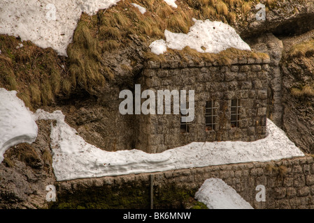 Savica Wasserfall, Nationalpark Triglav Bohinj Tal, Slowenien. Stockfoto