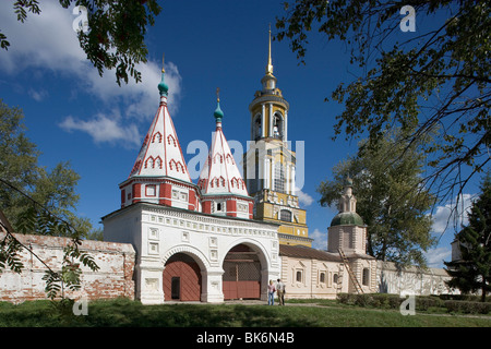 Russland, Goldener Ring, Susdal, gegründet im Jahre 1207, Kloster der Ablagerung des Gewandes Stockfoto