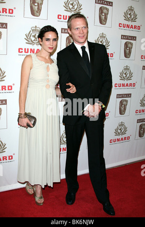 JENNIFER CONNELLY & PAUL BETTANY 16. jährlichen BAFTA/LA CUNARD BRITANNIA AWARDS Jahrhundert Stadt LOS ANGELES USA 1. November 2007 Stockfoto