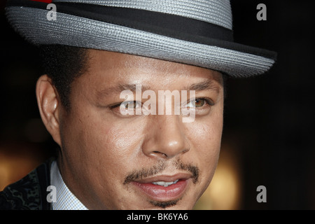 TERRENCE HOWARD Eisen Mann LOS ANGELES PREMIERE GRAUMANS CHINESE HOLLYWOOD LOS ANGELES USA 30. April 2008 Stockfoto