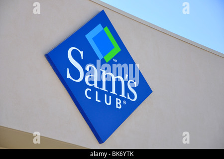 Sams Club Shop, Texas, USA Stockfoto