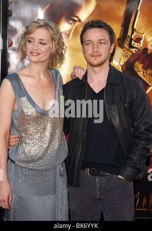 ANNE-MARIE DUFF & JAMES MCAVOY wollte Weltpremiere WESTWOOD LOS ANGELES USA 19. Juni 2008 Stockfoto