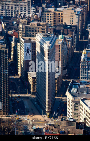 Flat Iron Building, Manhattan, New York City Stockfoto