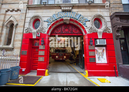 Motor 55 Firehouse in Little Italy, New York City Stockfoto