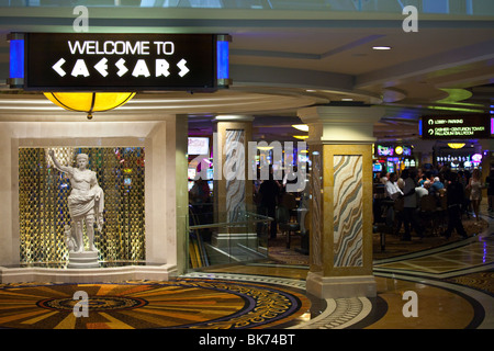 Caesars Palace in Atlantic City, NJ Stockfoto