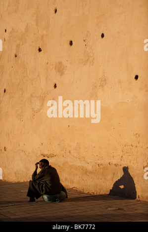 El Hedim Quadrat, Meknès, Marokko. Stockfoto