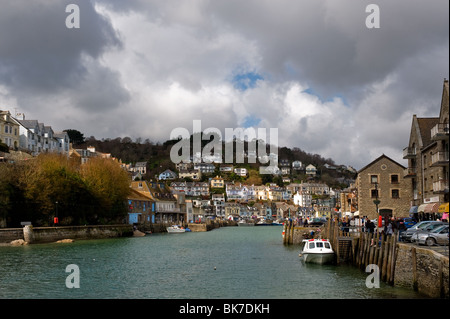 Der Fluß Looe in Cornwall.  Foto von Gordon Scammell Stockfoto