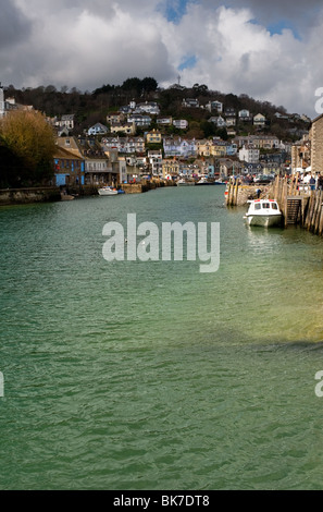 Der Fluß Looe in Cornwall.  Foto von Gordon Scammell Stockfoto