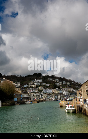 Der Fluß Looe in Cornwall.  Foto von Gordon Scammell Stockfoto