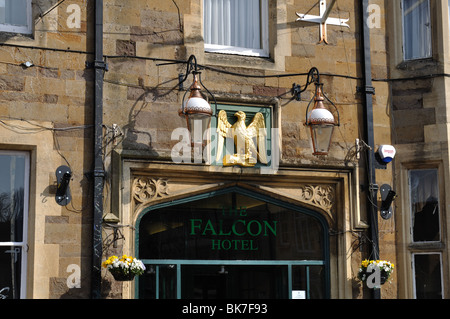 Das Falcon Hotel, Uppingham, Rutland, England, UK Stockfoto