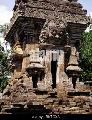 Candi Kidal, ein Tempel aus dem 13. Jahrhundert, südöstlich von Malang, Java, Indonesien, Südostasien, Asien & #10 & #10, Stockfoto