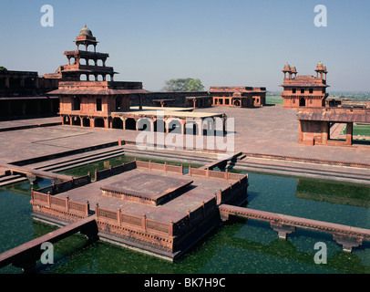 Fatehpur Sikri, UNESCO-Weltkulturerbe, Uttar Pradesh, Indien, Asien Stockfoto