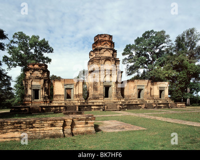 Prasat Kravan, stammt aus dem frühen 10. Jahrhundert, Angkor, UNESCO-Weltkulturerbe, Kambodscha, Indochina, Südostasien, Asien Stockfoto